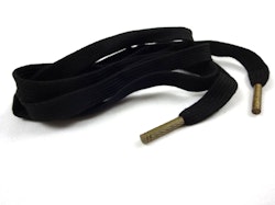 B544 Snodd med metalländar svart (135 cm) (10 fp)