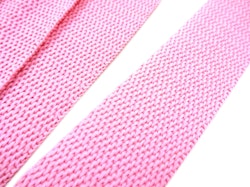 B650 Polypropylenband 25 mm ljusrosa (25 m)