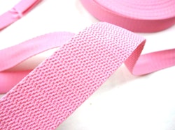 B650 Polypropylenband 25 mm ljusrosa (25 m)