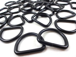 S251 D-ring svart 26 mm (10/50 st)
