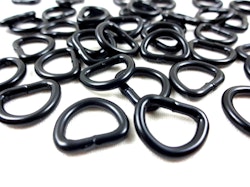 S251 D-ring svart 10 mm (10/50 st)