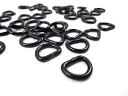 S251 D-ring svart 10 mm (10/50 st)
