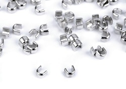 D150 Blixtlås Toppstopp 5 mm nickel (10-100 g)