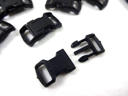S485 Klickspänne 10 mm svart (100 st)