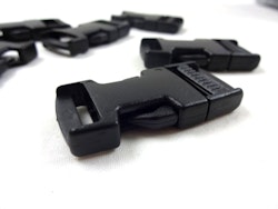 S488 Klickspänne 20 mm svart (100 st)