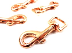 S547 Karbinhake 13 mm roséguld (10 st)