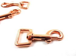 S549 Karbinhake 20 mm roséguld (10 st)