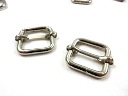 S612 Rörlig spännare metall 20 mm nickel (10/50 st)