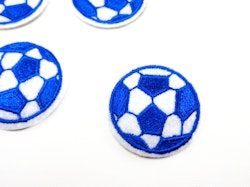 M349 Tygmärke Fotboll royalblå (2/10 st)