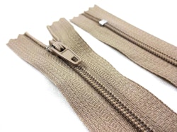 D360 Blixtlås 4 mm spiral ej delbar beige