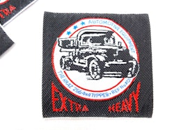 GÅVA - M663 Tygmärke bil (1 st)