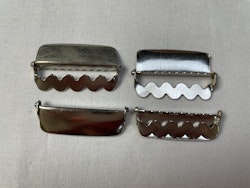 S857 Justerare till hängsle 38 mm silver (2:a sortering)(2/25/100 st)