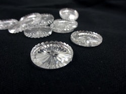 K122 Knapp 18 mm transparent