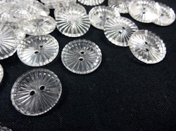K122 Knapp 18 mm transparent