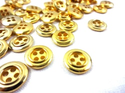 K140 Knapp 12 mm guld