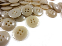 K010 Knapp 15 mm beige