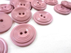 K017 Knapp 23 mm rosa