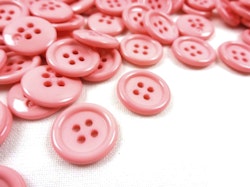 K039 Knapp 15 mm rosa