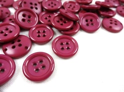 K039 Knapp 15 mm mörkcerise
