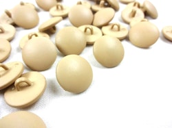 K033 Knapp 15 mm ljusbeige