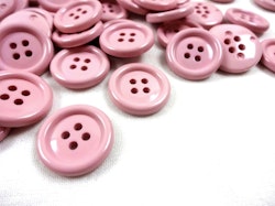 K080 Knapp 18 mm rosa