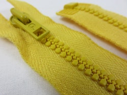 D058 Blixtlås 25 cm Opti delrin delbar 6 mm gul