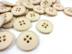 K037 Knapp 20 mm ljusbeige