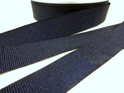 B437 Ripsband 18 mm mörkblå (3m)