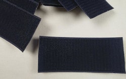 S822 Kardborrbandbitar hård mörkblå (120 mm x 50 mm)(10 st)