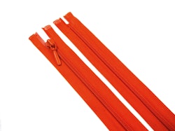 D105 Blixtlås 12 cm Opti 4 mm spiral ej delbar orange
