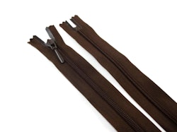 D105 Blixtlås 15 cm Opti 4 mm spiral ej delbar brun