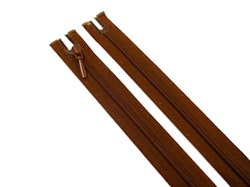 D105 Blixtlås 15 cm Opti 4 mm spiral ej delbar brun