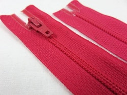 D072 Blixtlås 18 cm Opti 4 mm spiral ej delbar rosa