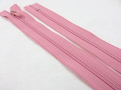 D103 Blixtlås 20 cm 4 mm spiral ej delbar rosa