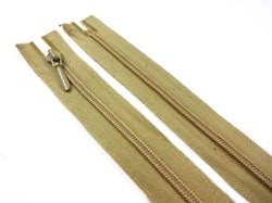 D105 Blixtlås 22 cm Opti 4 mm spiral ej delbar beige