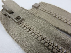 D058 Blixtlås 45 cm Opti delrin delbar 6 mm beige