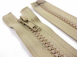 D301 Blixtlås 55 cm delrin delbar 6 mm beige