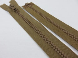 D057 Blixtlås 67 cm Opti delrin delbar 6 mm brun