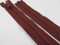 D057 Blixtlås 99 cm Opti delrin delbar 6 mm brun