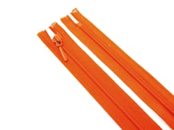 D105 Blixtlås 40 cm Opti 4 mm spiral ej delbar orange