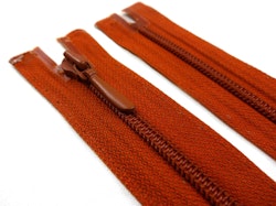 D105 Blixtlås 55 cm Opti 4 mm spiral ej delbar brun