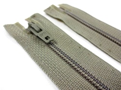 D072 Blixtlås 60 cm Opti 4 mm spiral ej delbar beige