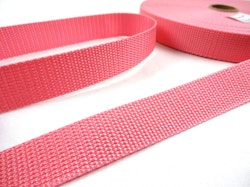 B390 Polypropylenband 25 mm ljusrosa (25 m)