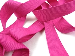 B600 Bomullsband 20 mm cerise (50 m)