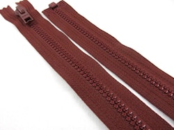 D057 Blixtlås 175 cm Opti delrin delbar 6 mm brun