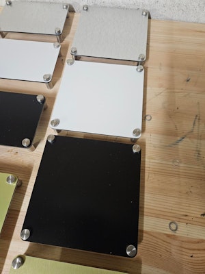 Blanke skilt for vinyl 15x20 cm
