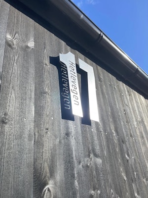 Hustall børstet stål med eller uten adresse