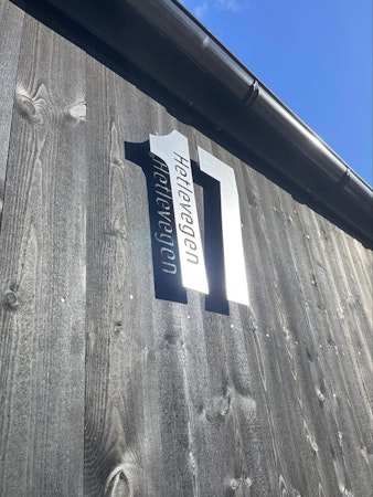 Hustall børstet stål med eller uten adresse