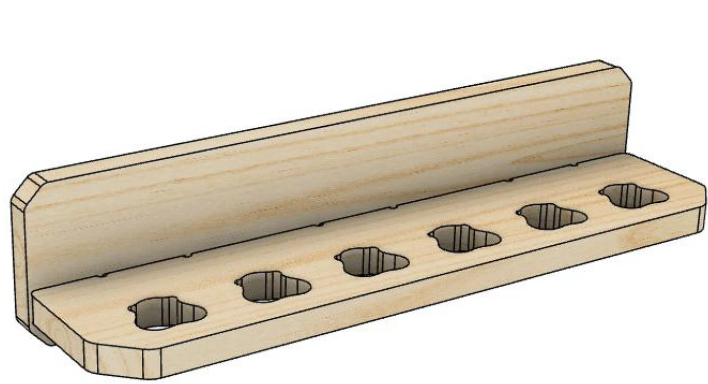 Milwaukee M12 Batteriholder
