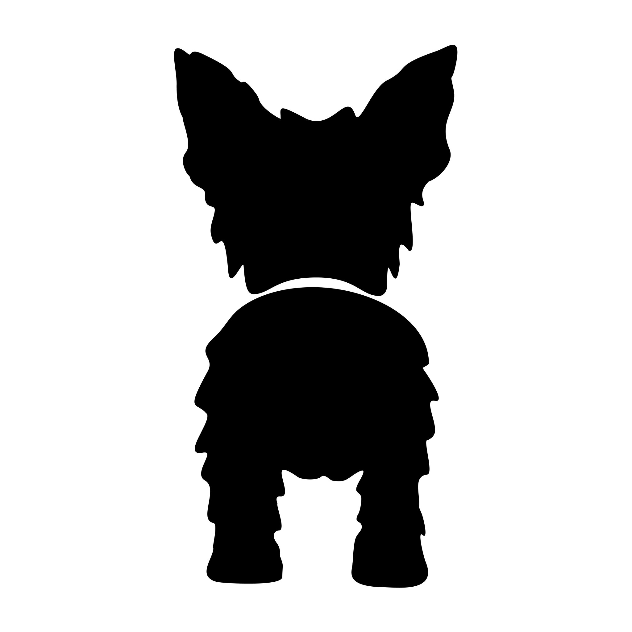 Bånd\seleholder Yorkshire terrier